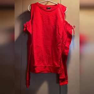 Forever 21 Girls Cold Shoulder Fleece NWT